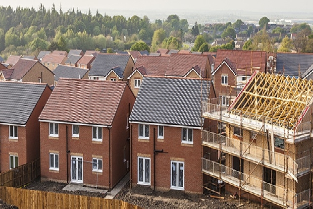 A housing development in Norfolk