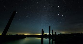 The Milky Way over Morston Quay