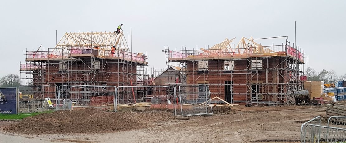 New home being built