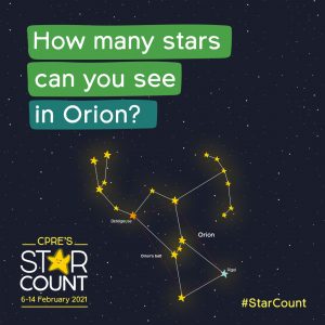 How many stars can you see in Orion