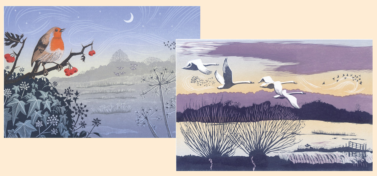 CPRE Norfolk Christmas card designs