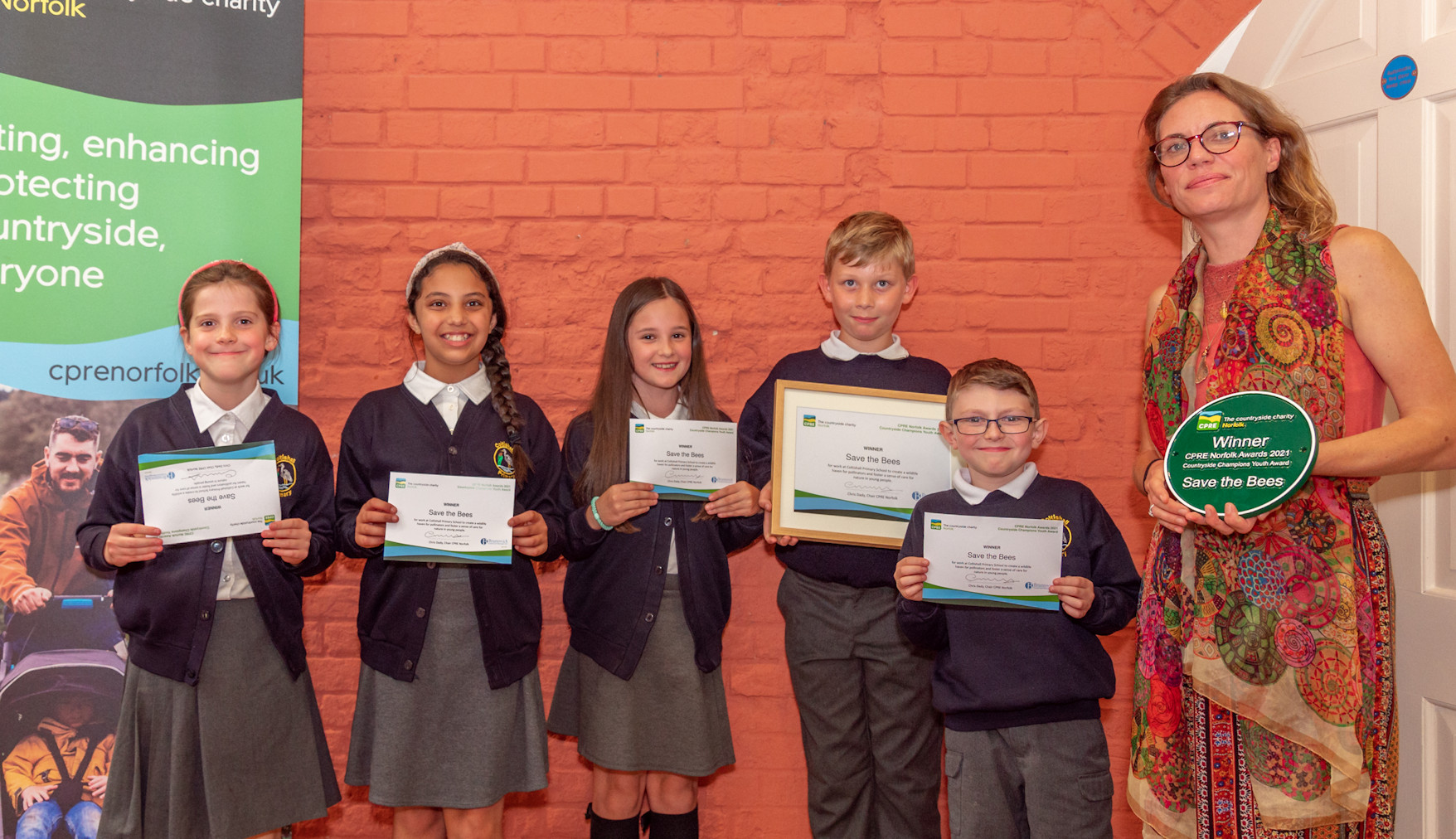 CPRE Norfolk Award winners - Save the Bees – Coltishall Primary School