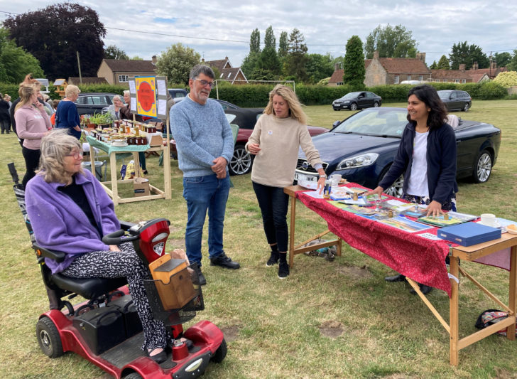 CPRE Norfolk's stand at Fincham village fete