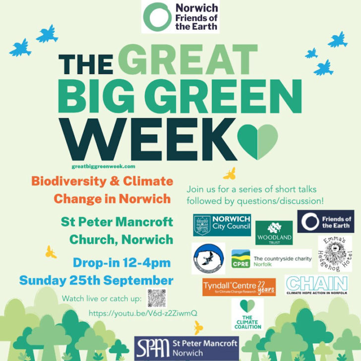 Great Big Green Week event programme