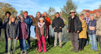 A group of attendees at the Norfolk Nature Day