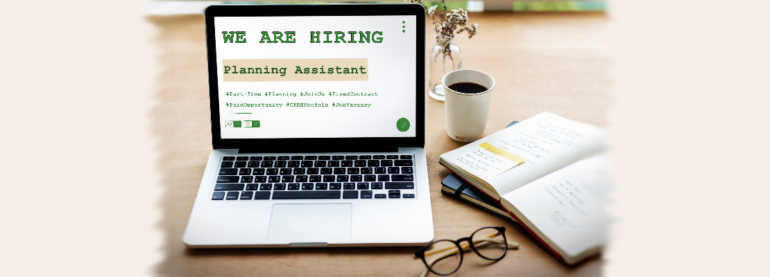 We are hiring - Planning Assistant