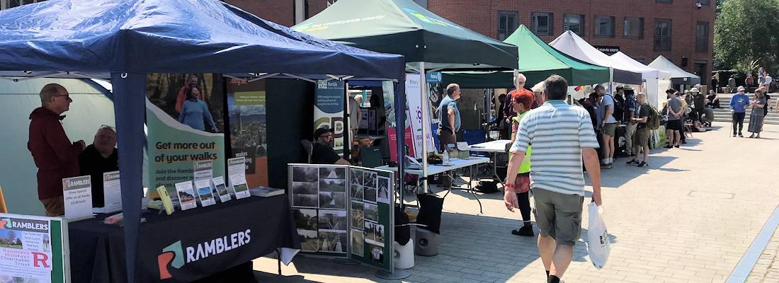 Stalls at The Great Big Green Week 2023