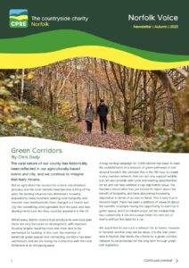 CPRE Norfolk’s Autumn 2023 newsletter.