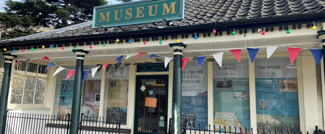 The entrance to Diss Museum
