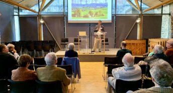 Sir Nicholas Bacon delivering the Annual lecture after CPRE Norfolk's AGM 2026